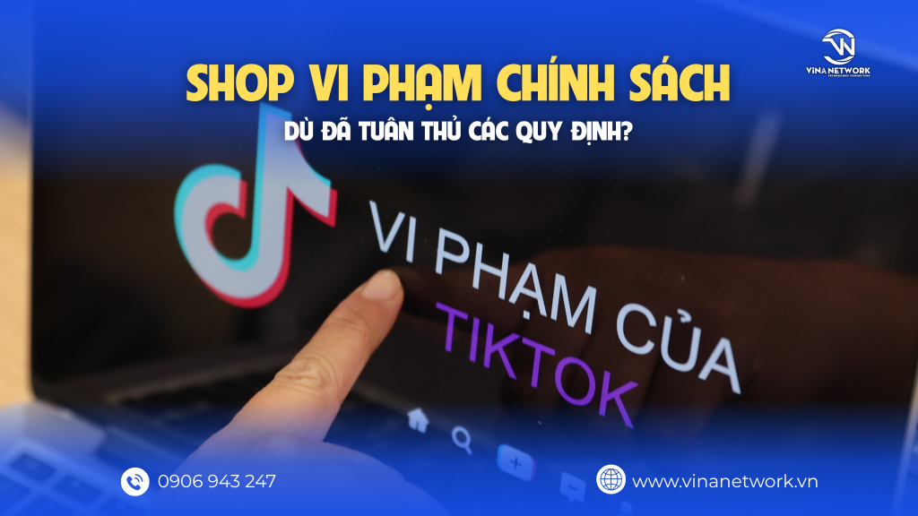Shop vi phạm chính sách